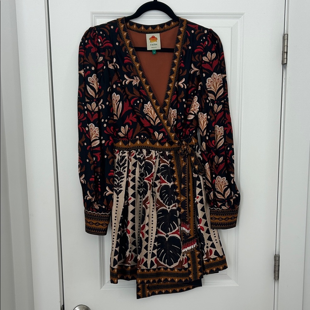 NWOT Farm Rio Wrap Dress